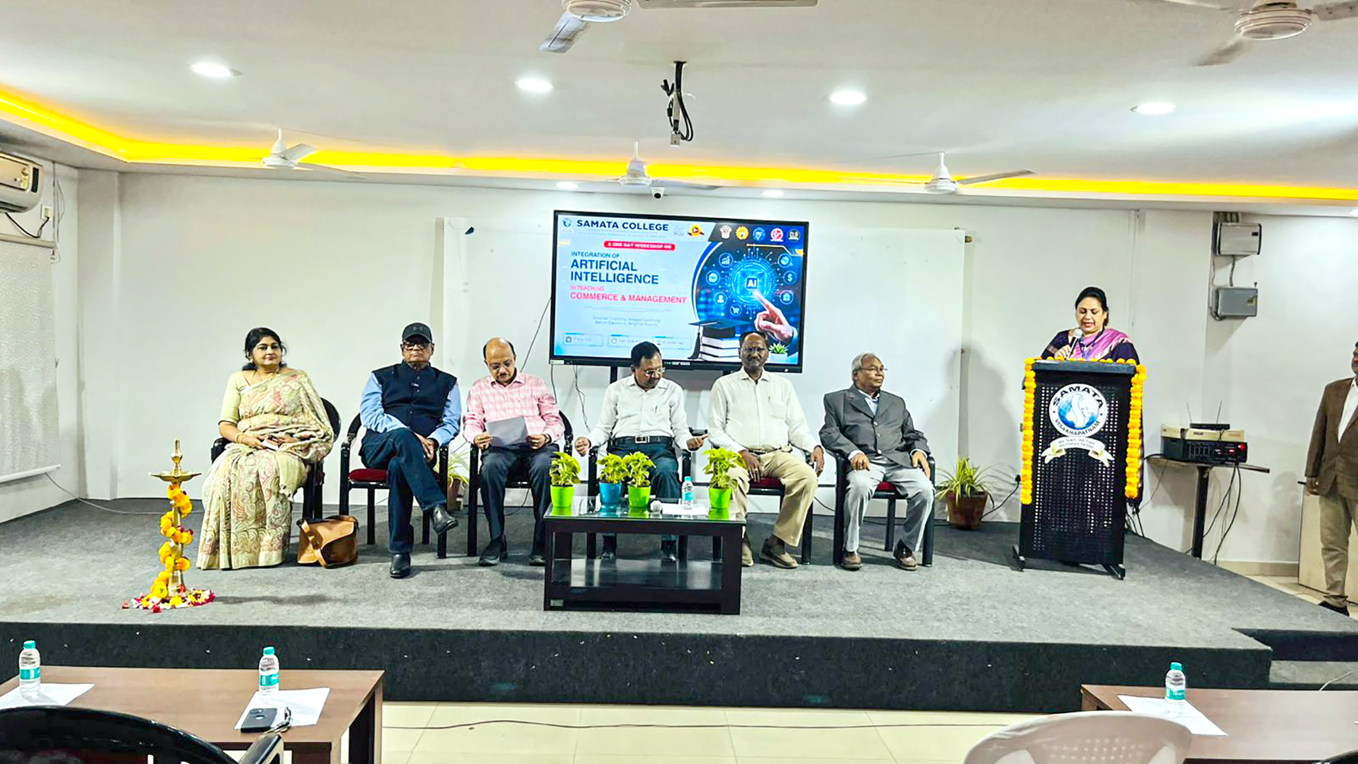 One-Day Workshop on “Artificial Intelligence Integration” at Samata College